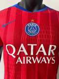 [PLAYER] 2025/26 PSG Third(with star) Red Player Soccer jersey