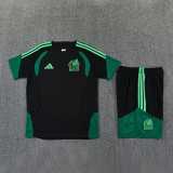 2026 Mexico Black Training Shorts Suit
