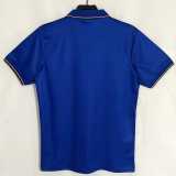 1990 Italy Home Blue Retro Soccer jersey