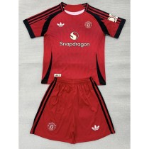 26/27 Man Utd Special Edition Red Fans Kids Soccer jersey