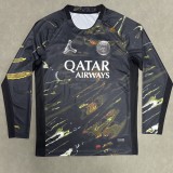 2025/26 PSG Jordan Night Edition Fans Long Sleeve Soccer jersey