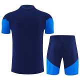 2026 Colombia Royal blue Training Shorts Suit