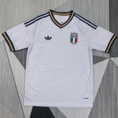 2025 Italy Away White Fans Soccer jersey