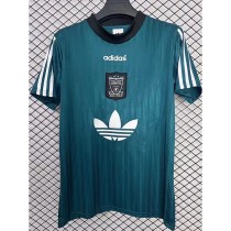 1995/96 LIV Special Edition Green Retro Soccer jersey