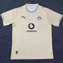 2025/26 Dortmund Beige Rote Erde 100th Anniversary Fans Soccer jersey