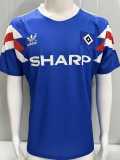 1990/91 Hamburger SV Away Retro Soccer jersey