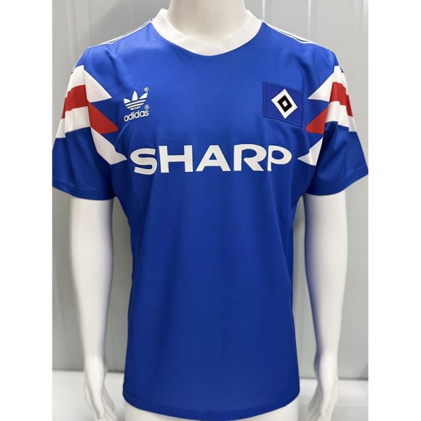 1990/91 Hamburger SV Away Retro Soccer jersey