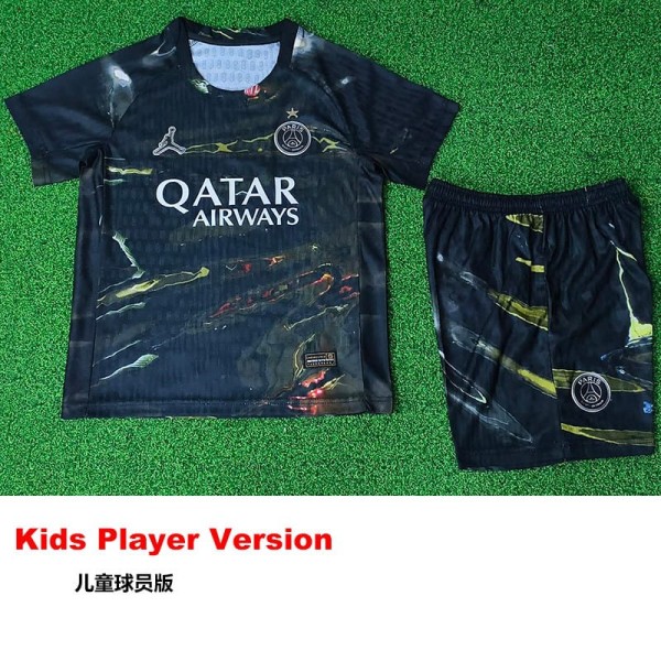 [PLAYER] 2025/26 PSG Jordan Night Edition Player Kids Soccer jersey