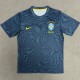 2026 Brazil Green Black Training Shirts
