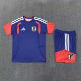 2026 Japan Fancy blue Training Shorts Suit