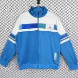 1986 France Blue Training Shirts