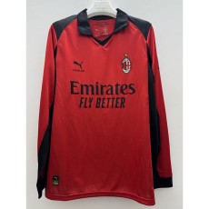 2025/26 ACM 4RD Red Fans Long Sleeve Soccer jersey