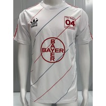 1987/88 Bayer 04 Leverkusen Away White Retro Soccer jersey