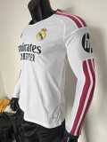 [PLAYER] 26/27 R MAD Home Player Long Sleeve Soccer jersey