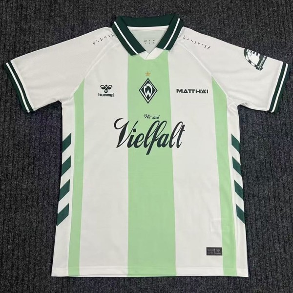 26/27 SV Werder Bremen Special Edition White Green Fans Soccer jersey