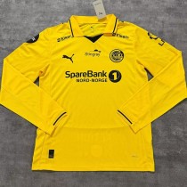 26/27 FK Bodo Glimt Home Yellow Fans Long Sleeve Soccer jersey