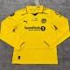 26/27 FK Bodo Glimt Home Yellow Fans Long Sleeve Soccer jersey