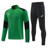 26/27 Green Half Pull Tracksuit