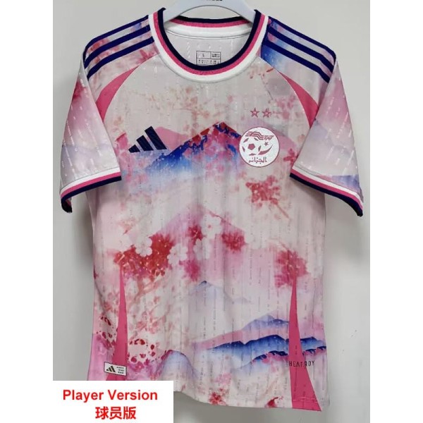 2026 Algeria Pink Player Training Shirts