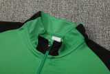 26/27 Green Half Pull Tracksuit