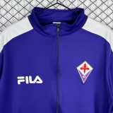 1999/00 Fiorentina Purple Jacket Training Shirts