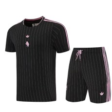 26/27 JUV Black Training Shorts Suit