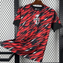 26/27 Sao Paulo FC Red Black Training Shirts