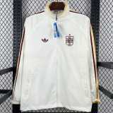 2026 Spain White Windbreaker
