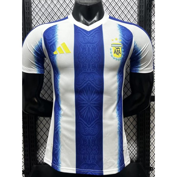 2026 Argentina Blue White Player Training Shirts
