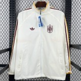 2026 Spain White Windbreaker