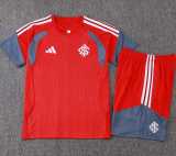 26/27 Internacional Red Training Shorts Suit