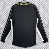 1999/00 FC St. Pauli Away Black Retro Long Sleeve Soccer jersey