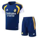 26/27 R MAD Royal blue Training Shorts Suit