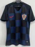 2018 Croatia Away Retro Soccer jersey