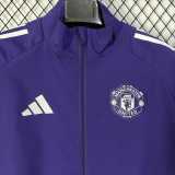 26/27 Man Utd Purple Windbreaker
