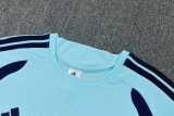 2026 Argentina Light blue Training Shorts Suit