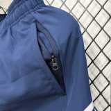 Casual Royal blue Shorts Pants