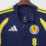 2026 Scotland Royal blue Jacket Training Shirts