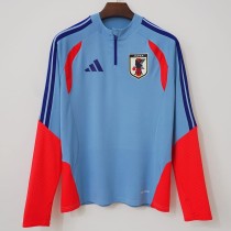 2026 Japan Gray Half Pull Training Shirts