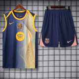2025/26 BAR Royal blue Training Shorts Suit