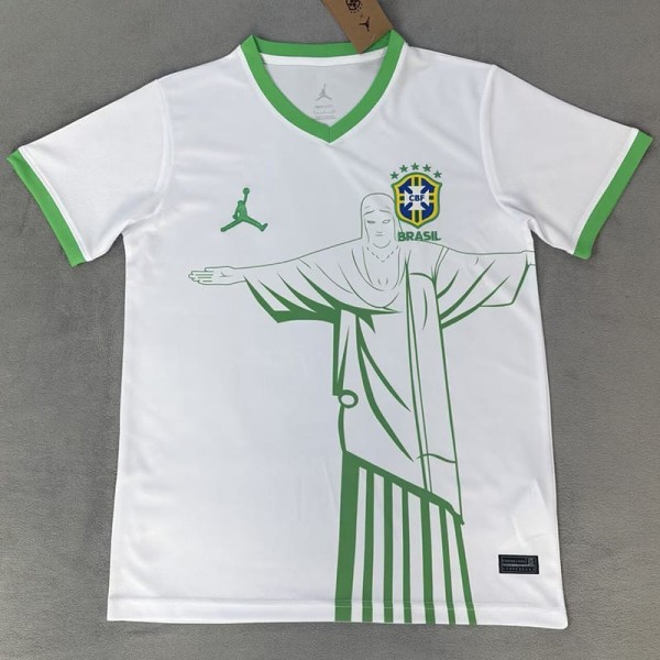 2026 Brazil White Training Shirts