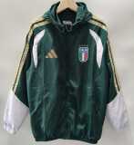 2026 Italy Green Windbreaker