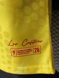 2026 Colombia Yellow Player Training Shirts