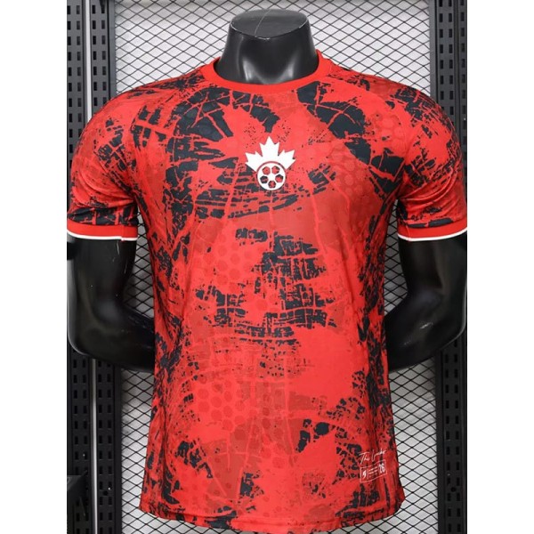 2026 Canada Red Player Training Shirts