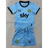 2026 Republic of Ireland GKL Blue Fans Kids Soccer jersey