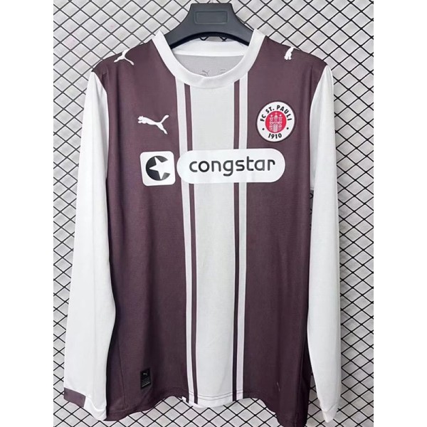 2025/26 FC St. Pauli Special Edition Fans Long Sleeve Soccer jersey