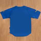 2004 Italy Home Blue Retro Soccer jersey