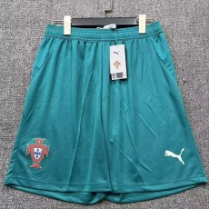 2026 Portugal Special Edition Lake Green Fans Soccer Shorts