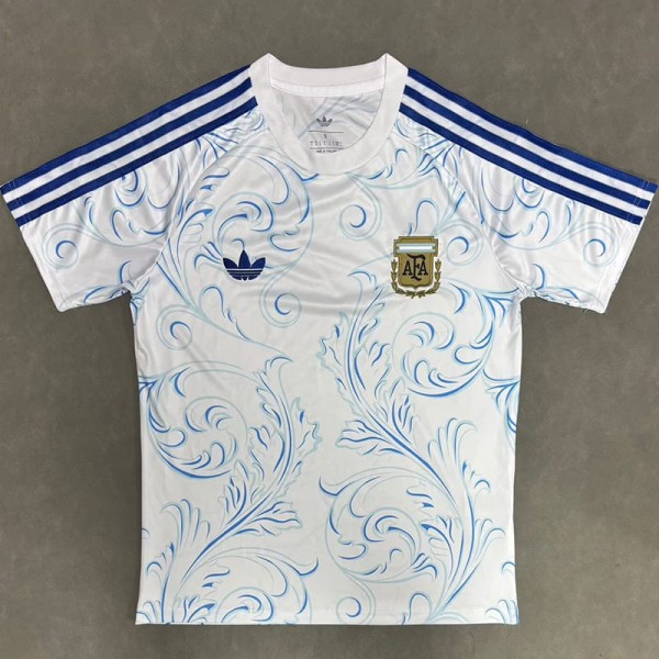 2026 Argentina White Training Shirts