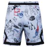 26/27 AJ Basketball Gray Shorts Pants